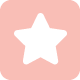 peach star graphic