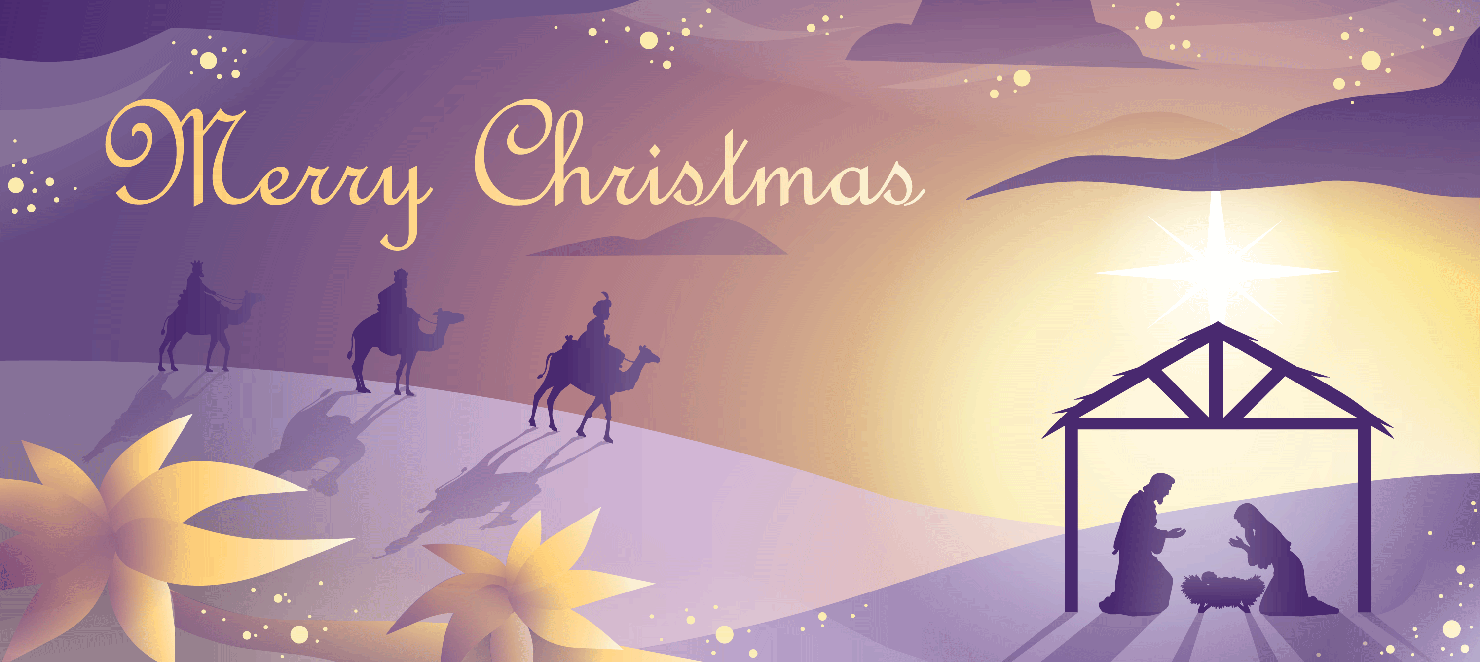 christmas nativity scene graphic