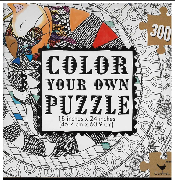 Color Your Own Puzzle